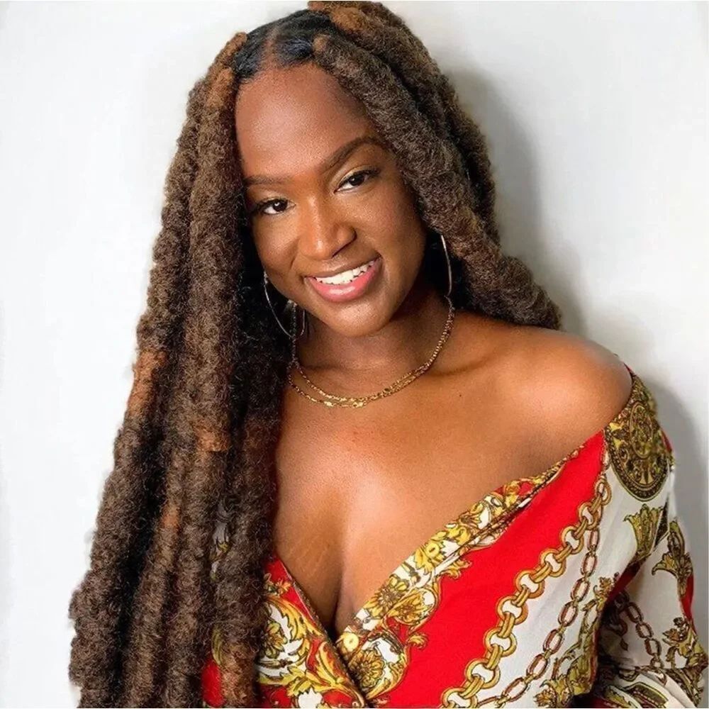 New Womens Roktress Marley Synthetic Braiding Crochet Hair 22” 22 in 6 pack #30